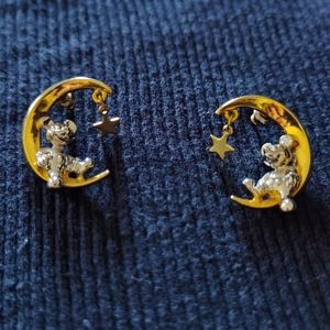 Late 1980's Vintage Mickey Mouse Earrings